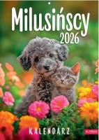 Kalendarz 2026 A4 Wieloplanszowy Milusińscy. Wydawca: O-press. SmakLiter.pl Opakowanie Kalendarz 2026 A4 Wieloplanszowy Milusińscy