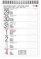 Opakowanie Kalendarz 2026 A5 biurkowy tygodniowy MIX