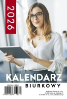 Kalendarz 2026 A5 biurkowy tygodniowy. Wydawca: O-press. SmakLiter.pl Opakowanie Kalendarz 2026 A5 biurkowy tygodniowy
