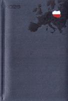 Kalendarz 2026 A5 dzienny granatowy. Wydawca: Evena. SmakLiter.pl Opakowanie Kalendarz 2026 A5 dzienny granatowy