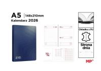 Kalendarz 2026 A5 dzienny niebieski. Wydawca: MP Main Paper. SmakLiter.pl Opakowanie Kalendarz 2026 A5 dzienny niebieski