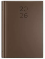 Opakowanie Kalendarz 2026 A5 dzienny print brązowy