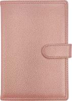 Opakowanie Kalendarz 2026 A5 dzienny z zapięciem hologram pudrowy