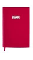 Opakowanie Kalendarz 2026 A5 Ekonomiczny dzienny V1 czerwony K-A5D E