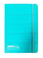 Opakowanie Kalendarz 2026 A5 LUX dzienny north face V2 turkusowy K-A5D NF