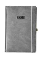 Opakowanie Kalendarz 2026 A5 LUX dzienny szary V4 K-A5D L