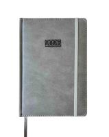 Opakowanie Kalendarz 2026 A5 LUX tygodniowy szary V4 K-A5T L