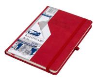 Kalendarz 2026 A5 tygodniowy Jazz czerwony. Wydawca: ELEFANT. SmakLiter.pl Opakowanie Kalendarz 2026 A5 tygodniowy Jazz czerwony