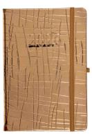 Kalendarz 2026 A5 tygodniowy Jazz złoty. Wydawca: ELEFANT. SmakLiter.pl Opakowanie Kalendarz 2026 A5 tygodniowy Jazz złoty