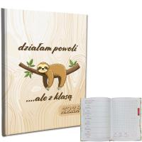 Opakowanie Kalendarz 2026 A5 tygodniowy notatka Leniwiec 1