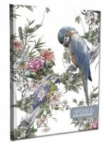 Kalendarz 2026 A5 tygodniowy notatka Papugi Boho. Wydawca: EV-Corp. SmakLiter.pl Opakowanie Kalendarz 2026 A5 tygodniowy notatka Papugi Boho