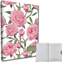 Opakowanie Kalendarz 2026 A5 tygodniowy rozkładówka Peonie