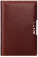 Kalendarz 2026 A6 kieszonkowy tygodniowy brązowy. Wydawca: Evena. SmakLiter.pl Opakowanie Kalendarz 2026 A6 kieszonkowy tygodniowy brązowy