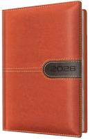 Kalendarz 2026 A6 tygodniowy brązowy. Wydawca: Evena. SmakLiter.pl Opakowanie Kalendarz 2026 A6 tygodniowy brązowy