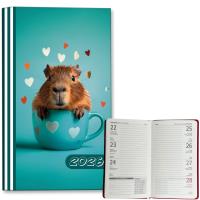 Opakowanie Kalendarz 2026 A6 tygodniowy Kapibara