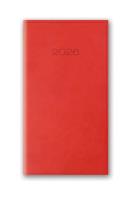 Opakowanie Kalendarz 2026 A6 tygodniowy kieszonkowy Vivella Czerwony