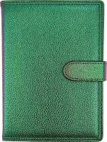 Opakowanie Kalendarz 2026 B5 dzienny z zapięciem hologram zielony