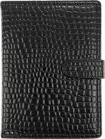 Opakowanie Kalendarz 2026 B5 tygodniowy z zapięciem krokodyl czarny