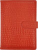 Opakowanie Kalendarz 2026 B5 tygodniowy z zapięciem krokodyl czerwony