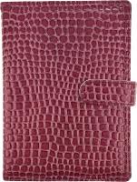 Opakowanie Kalendarz 2026 B5 tygodniowy z zapięciem krokodyl fioletowy