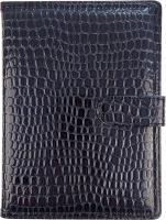 Opakowanie Kalendarz 2026 B5 tygodniowy z zapięciem krokodyl granatowy