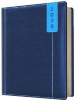 Kalendarz 2026 B6 dzienny niebieski. Wydawca: Evena. SmakLiter.pl Opakowanie Kalendarz 2026 B6 dzienny niebieski