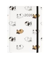 Opakowanie Kalendarz 2026 B6 dzienny Psy
