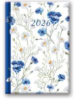 Opakowanie Kalendarz 2026 B6 dzienny Soft Bławatki