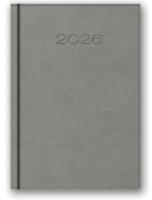 Opakowanie Kalendarz 2026 B6 dzienny Vivella Szary