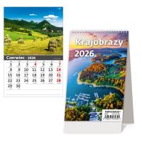 Opakowanie Kalendarz 2026 biurkowy pionowy miesięczny HELMA