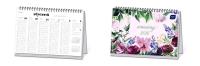 Opakowanie Kalendarz 2026 biurkowy tygodniowy Kwiaty