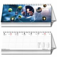 Kalendarz 2026 biurkowy tygodniowy poziomy. Wydawca: Evena. SmakLiter.pl Opakowanie Kalendarz 2026 biurkowy tygodniowy poziomy