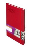 Kalendarz 2026 Formalizm A5 TDW czerwony. Autor: -. SmakLiter.pl Okładka książki Kalendarz 2026 Formalizm A5 TDW czerwony