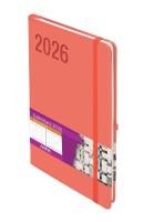 Kalendarz 2026 Formalizm A5 TDW koralowy. Autor: -. SmakLiter.pl Okładka książki Kalendarz 2026 Formalizm A5 TDW koralowy