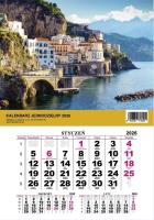 Kalendarz 2026 jednodzielny Krajobraz. Wydawca: O-press. SmakLiter.pl Opakowanie Kalendarz 2026 jednodzielny Krajobraz