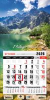 Kalendarz 2026 jednodzielny mini Tatry. Wydawca: Pan Kalendarzyk. SmakLiter.pl Opakowanie Kalendarz 2026 jednodzielny mini Tatry