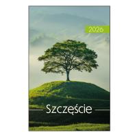 Opakowanie Kalendarz 2026 kieszonkowy szczęście drzewo