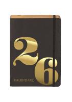 Kalendarz 2026 Kraft A5 DNS złoty. Autor: -. SmakLiter.pl Okładka książki Kalendarz 2026 Kraft A5 DNS złoty