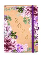 Kalendarz 2026 Kraft A5 TNS Lilie. Autor: -. SmakLiter.pl Okładka książki Kalendarz 2026 Kraft A5 TNS Lilie