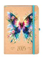 Kalendarz 2026 Kraft A5 TNS Motyl. Autor: -. SmakLiter.pl Okładka książki Kalendarz 2026 Kraft A5 TNS Motyl