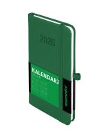 Okładka książki Kalendarz 2026 Memofix A6 TDW zielony