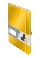 Kalendarz 2026 Minimalizm A5 TNS złoty. Autor: -. SmakLiter.pl Okładka książki Kalendarz 2026 Minimalizm A5 TNS złoty