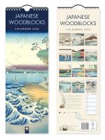 Opakowanie Kalendarz 2026 paskowy Japońskie drzeworyty