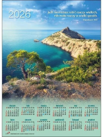Opakowanie Kalendarz 2026 plakatowy średni Krym