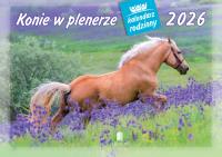 Opakowanie Kalendarz 2026 rodzinny Konie w plenerze