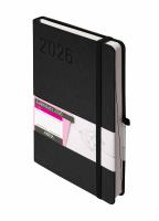 Kalendarz 2026 Rubi A5 DNS czarny. Autor: -. SmakLiter.pl Okładka książki Kalendarz 2026 Rubi A5 DNS czarny