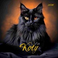 Opakowanie Kalendarz 2026 ścienny 32x32cm Koty