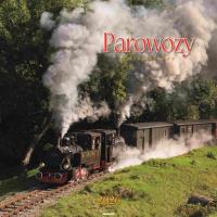 Opakowanie Kalendarz 2026 ścienny 32x32cm Parowozy