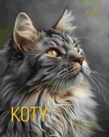 Kalendarz 2026 ścienny A3 Koty. Wydawca: AVANTI. SmakLiter.pl Opakowanie Kalendarz 2026 ścienny A3 Koty