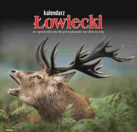 Kalendarz 2026 ścienny albumowy 30x30cm Łowiecki. Wydawca: AVANTI. SmakLiter.pl Opakowanie Kalendarz 2026 ścienny albumowy 30x30cm Łowiecki